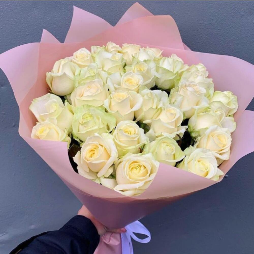 25 роз Аваланж